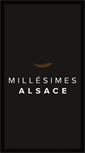 Mobile Screenshot of millesimes-alsace.com